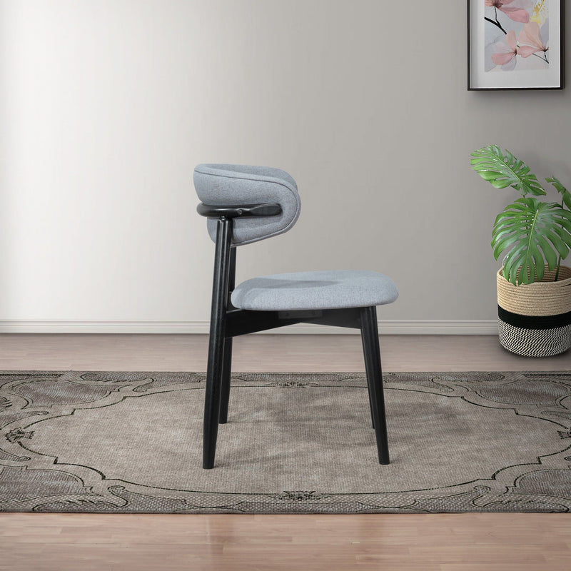 Korbin - Dining Chair (Set of 2) - Gray / Light Gray