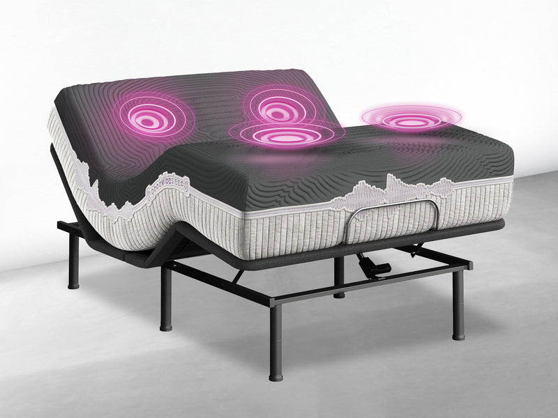 GoodVibeSleep - Soothe Mattress And Adjustable Base Comfort Ensemble