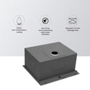 Stainless Steel Drop In Kitchen Sink, Topmount