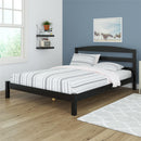 Leighton - Full Size Platform Bed, Low Profile Design - Black