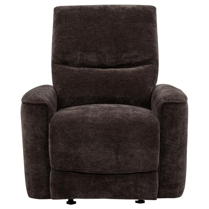Navarro - Chenille Upholstered Glider Recliner