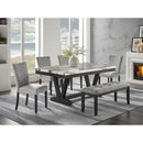Panda - Dining Table And Trestle Base - Black