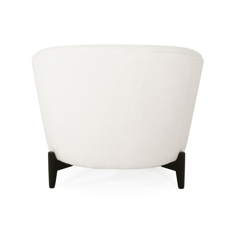 Elegant Barrel Style Club Chair