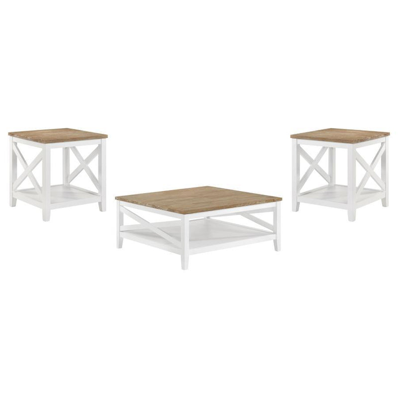 Hollis - Square Coffee And End Table Set