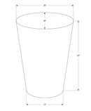 Drum Accent Side Table, Elegant Design