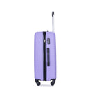 Luggage 4 Piece Lightweight Suitcase With Rotating Wheels With Tsa Lock,