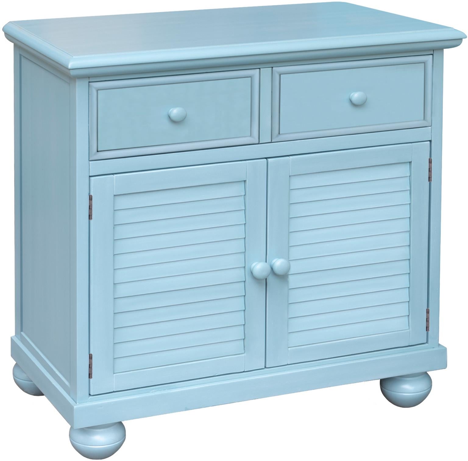 Beachfront Cabinet (2 Dr / 2 Door) (Ocean Blue)