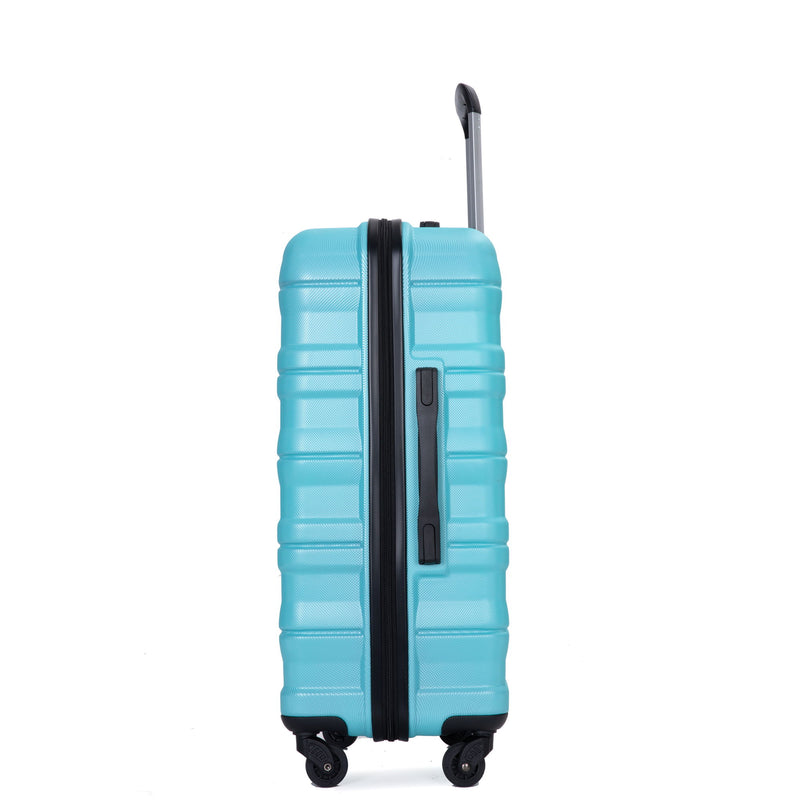 Expandable 3 Piece Luggage Sets Lightweight & Durable Suitcase, Spinner Wheels, Tsa Lock