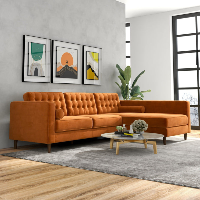 Christian - Mid-Century Modern Design Sectional Sofa