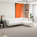Addison - L Shape Sectional Sofa Tufted