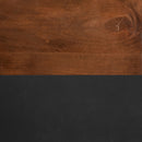 Essex - Side Table - Black, Whiskey