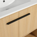 Modern Freestanding Bathroom Vanity With 2 Doors