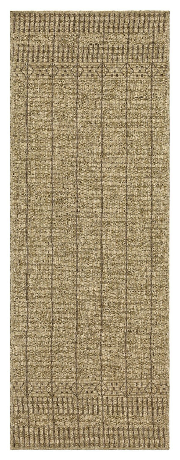 Earth - 2'7" X 7'3" Indoor / Outdoor, Area Rug - Jute / Mocha