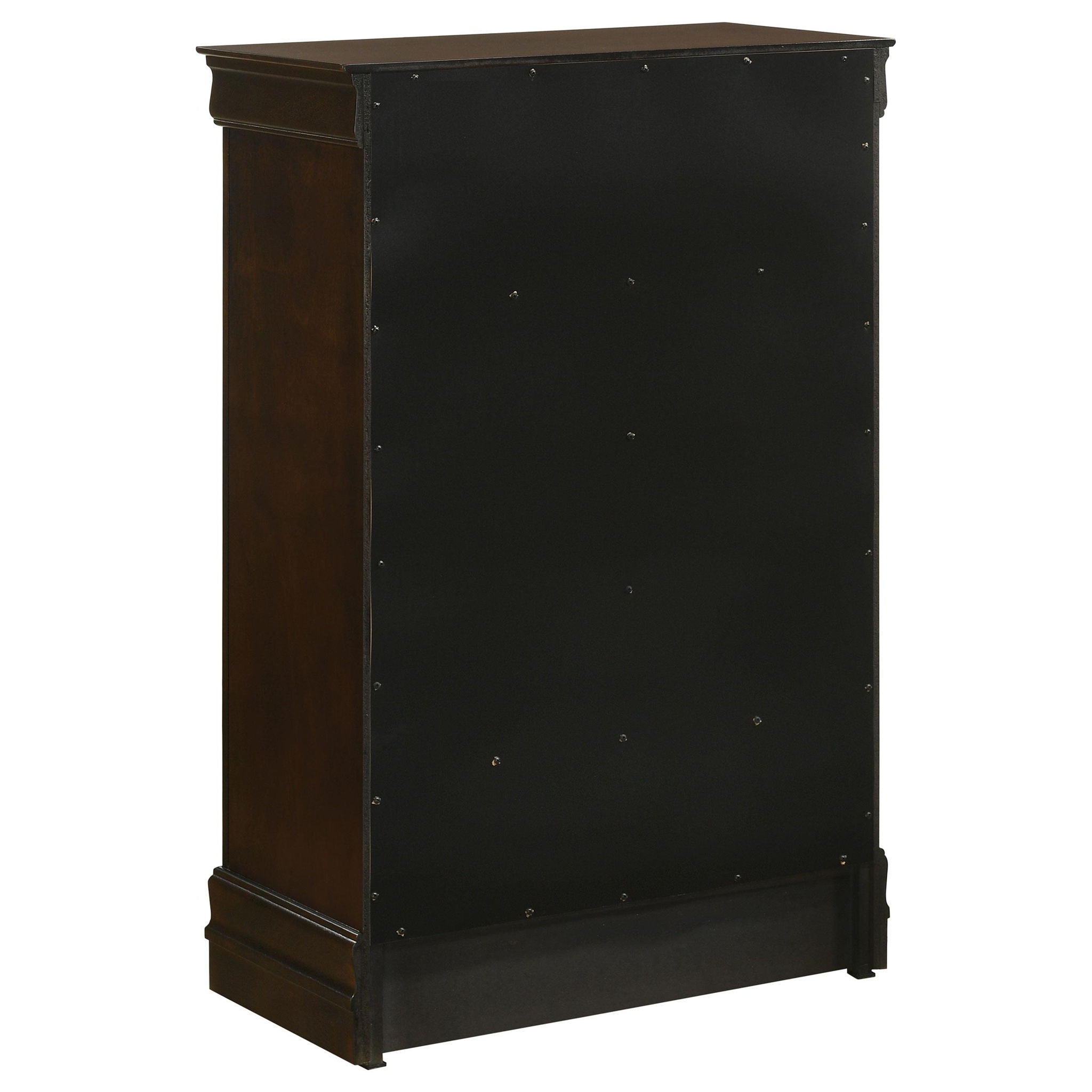 Louis Philippe 5-piece Eastern King Bedroom Set Cappuccino