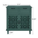 2 Door 2 Drawer Elegant Cabinet