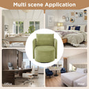 360° Modern Swivel Chair With Upholstered Curved Design