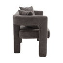 Modern Chenille Loveseat Sofa, Comfy Upholstered 2 Seater