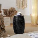 Ruby - Boho Mosaic Side Table With Ceramic Tile Top