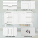 4 Door Sideboard Storage Cabinet With Door Shelf
