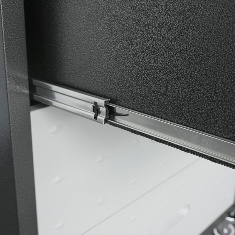 Heavy Duty Metal Storage Cabinet With Wheels 3 Drawer Tool Cabinet For Garage, Office, And Home Organizer Solutions