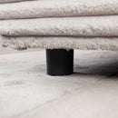 Modern Comfortable Cloud Sofa, Soft Plush Corduroy With Square Armrests