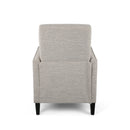 Kiersten - Contemporary Fabric Pushback Recliner