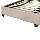 Upholstered Platform Bed With Storage Headboard, Trundle & 2 Drawers And A Set Of Sockets & USB Ports