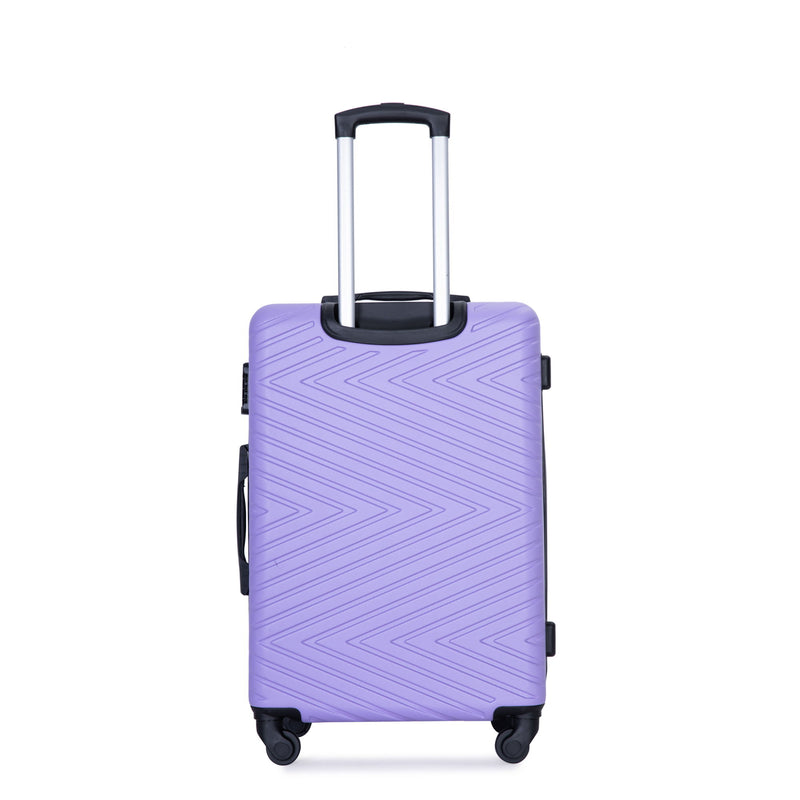 Luggage 4 Piece Lightweight Suitcase With Rotating Wheels With Tsa Lock,