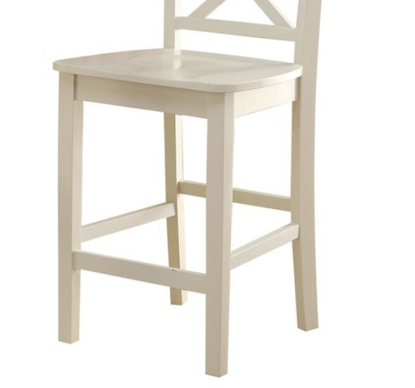 Tartys - Counter Height Chair (Set of 2) - Cream