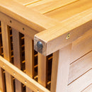 Portside - 100 Gallons Wood Deck Box - Teak