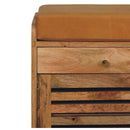 Shutter Shoe Rack With 2 Drawers - Beige