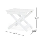 Outdoor Folding Wooden Side Table
