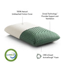 Zoned ActiveDough + Cannabidiol Infusion - Pillow - Atlantic Fine Furniture Inc