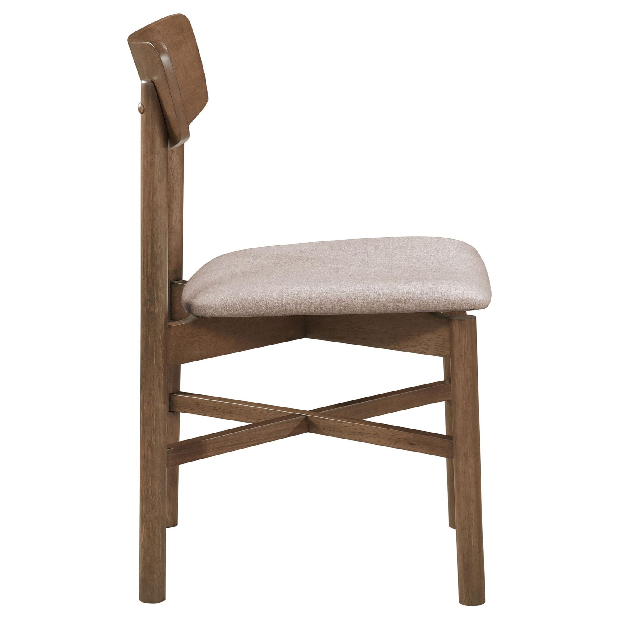 Parkridge Dining Side Chair Natural Walnut (Set of 2) - Atlantic Fine Furniture Melbourne FL