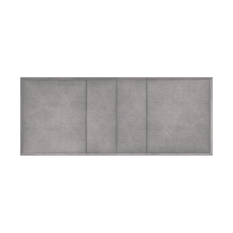 Glenmore - Dining Table With 2x18" Leaves - Aged Gray