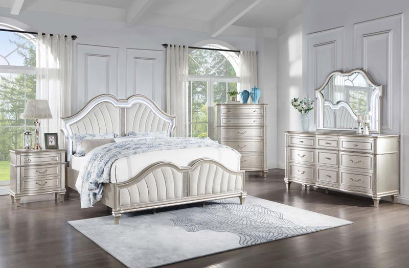 Evangeline - 9-Drawer Dresser - Silver Oak