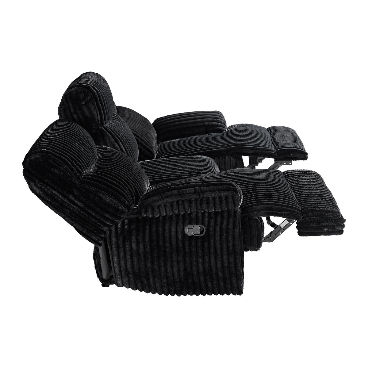 Admiral Motion Sofa in Black by Elements International, view 11