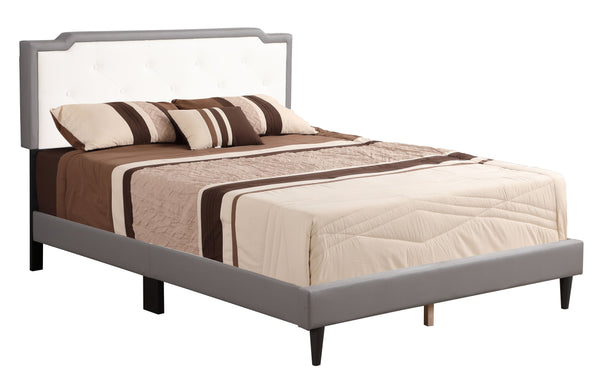 Deb - G1121-FB-UP Full Bed (All in One Box) - Gray
