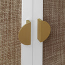 Modern Accent Storage Cabinet For Living Room, Bedroom, Dining Room, Or Study - White