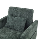 Multifunctional Chenille Recliner Sofa With Storage And Phone Bracket