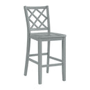 Kona - Lattice Back Counter Side Chair (Set of 2)