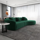 Elijah - Japandi Style Curvy Sectional Sofa
