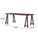 Elegant Dining Table Versatile Use