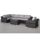 Stylish Sofa Seating Group With Cushions Perfect For Outdoor Gatherings