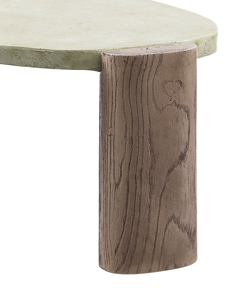 Dayana - Coffee Table - Oak / Off White