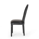 French Country Dining Chair With Cane Backrest (Set of 2)