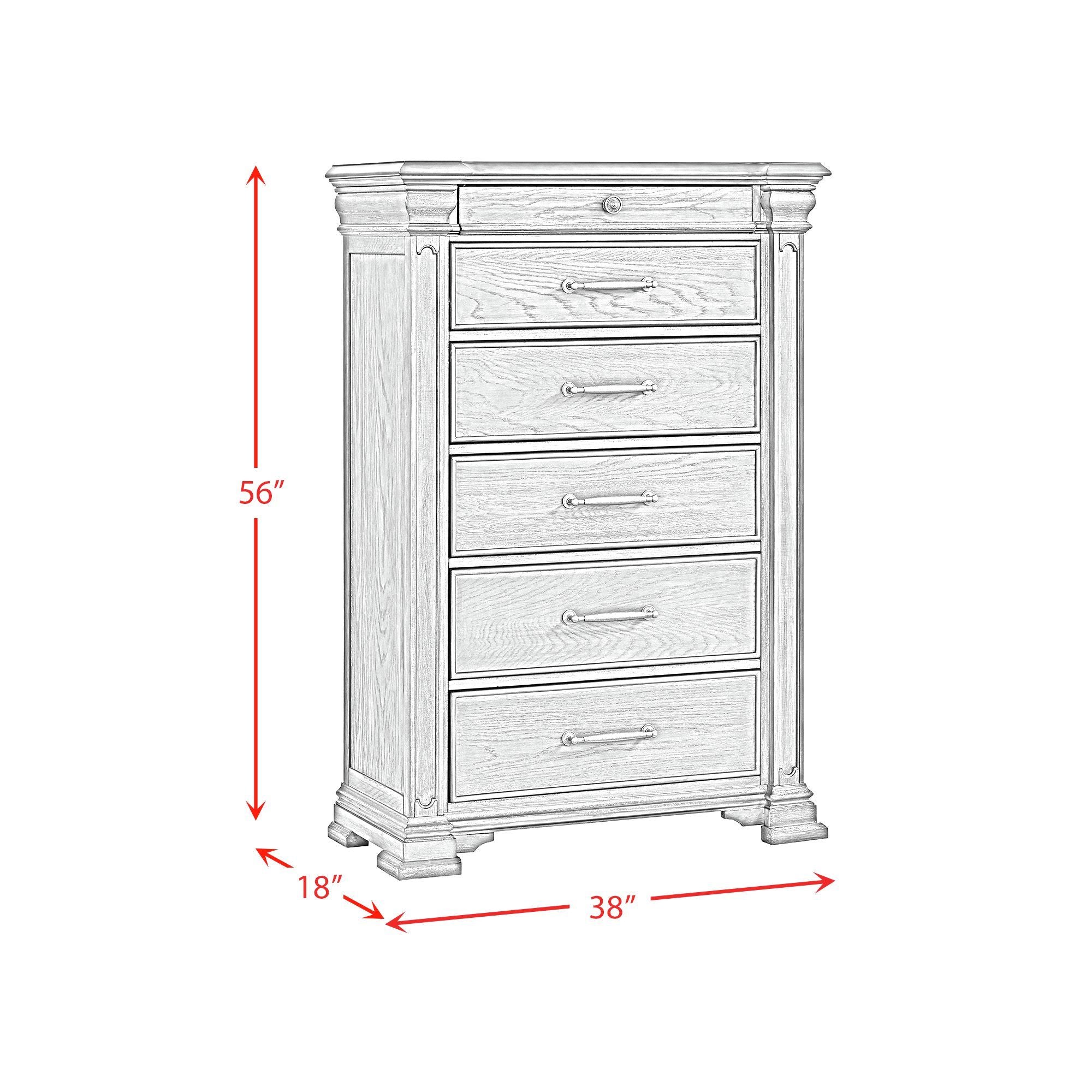 Kings Court - 6-Drawer Chest