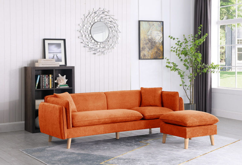 Brayden - Fabric Sectional Sofa Chaise