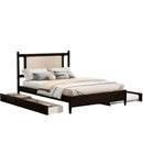 Platform Bed With 2 Big Drawers & Trundle
