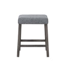 Regina - Console Sofa Table And Double Pedestal Base - Gray
